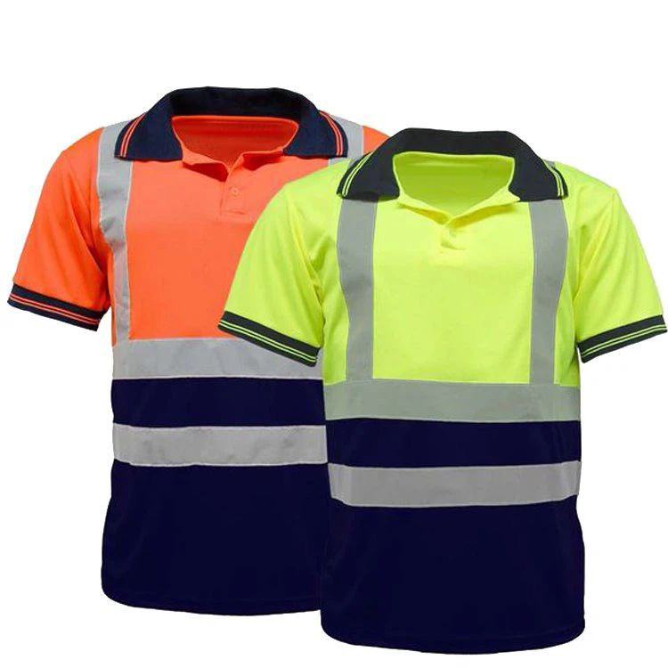 High Visibility Workwear Polo Shirt