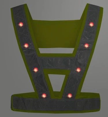 I Shaped LED Reflective Safety Vest