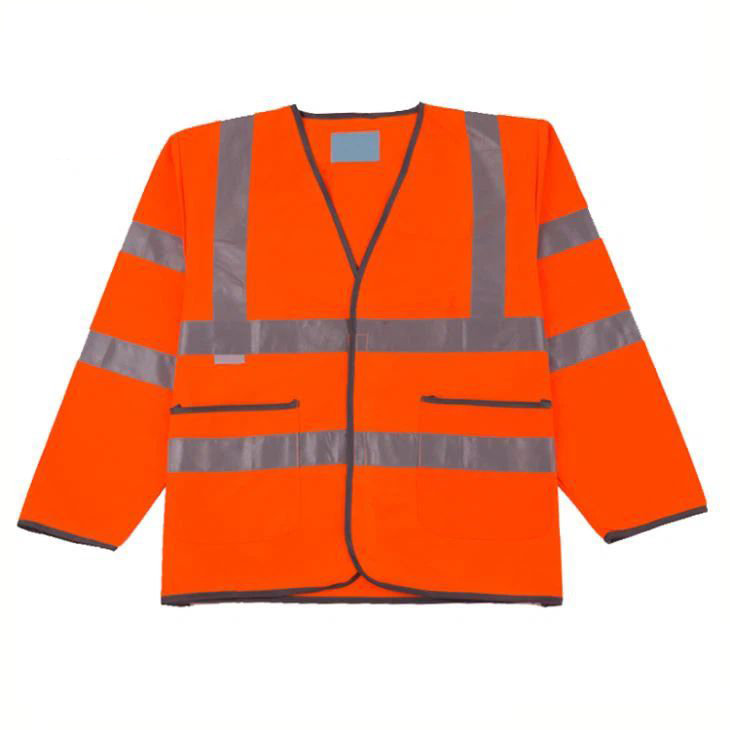 Reflective Work Clothes Vest Orange